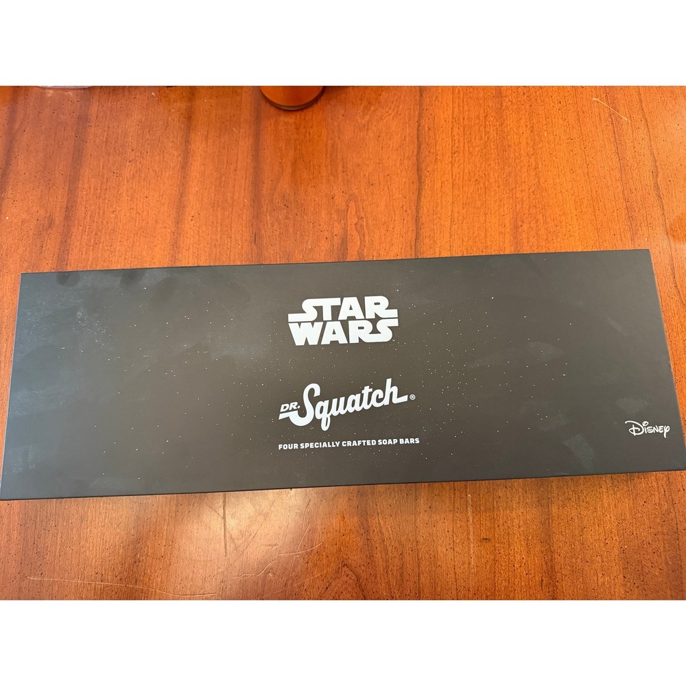 NWT Dr Squatch Star Wars Collection I Limited Edition 4 Soaps Complete